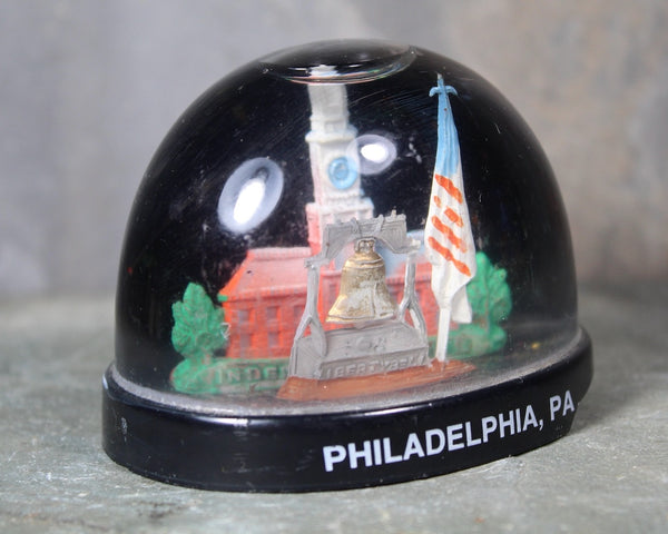 Vintage Philadelphia Souvenir Snow Globe | 1980s Philadelphia Snow Globe | Liberty Bell | Independence Hall | Bixley Shop