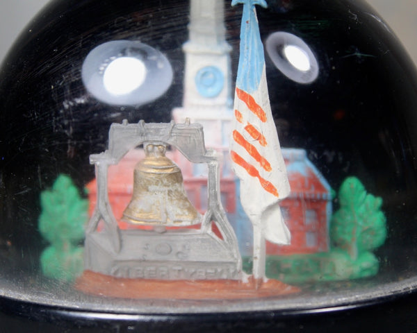 Vintage Philadelphia Souvenir Snow Globe | 1980s Philadelphia Snow Globe | Liberty Bell | Independence Hall | Bixley Shop