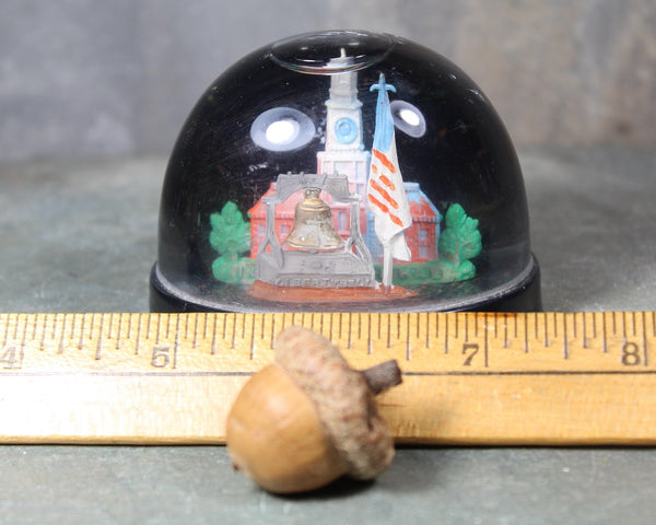 Vintage Philadelphia Souvenir Snow Globe | 1980s Philadelphia Snow Globe | Liberty Bell | Independence Hall | Bixley Shop