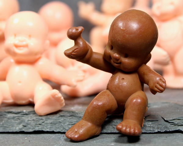Set of 17 Baby Dolls for Crafting | Circa 1970s | Adorable Babies in Different Poses | Bixley Shop