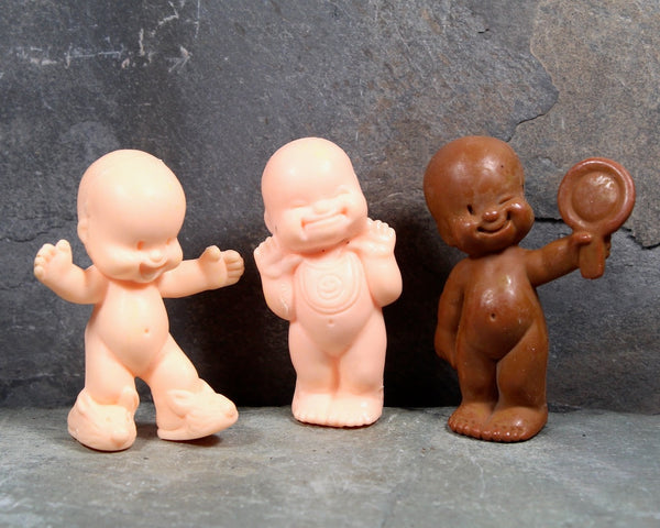 Set of 17 Baby Dolls for Crafting | Circa 1970s | Adorable Babies in Different Poses | Bixley Shop