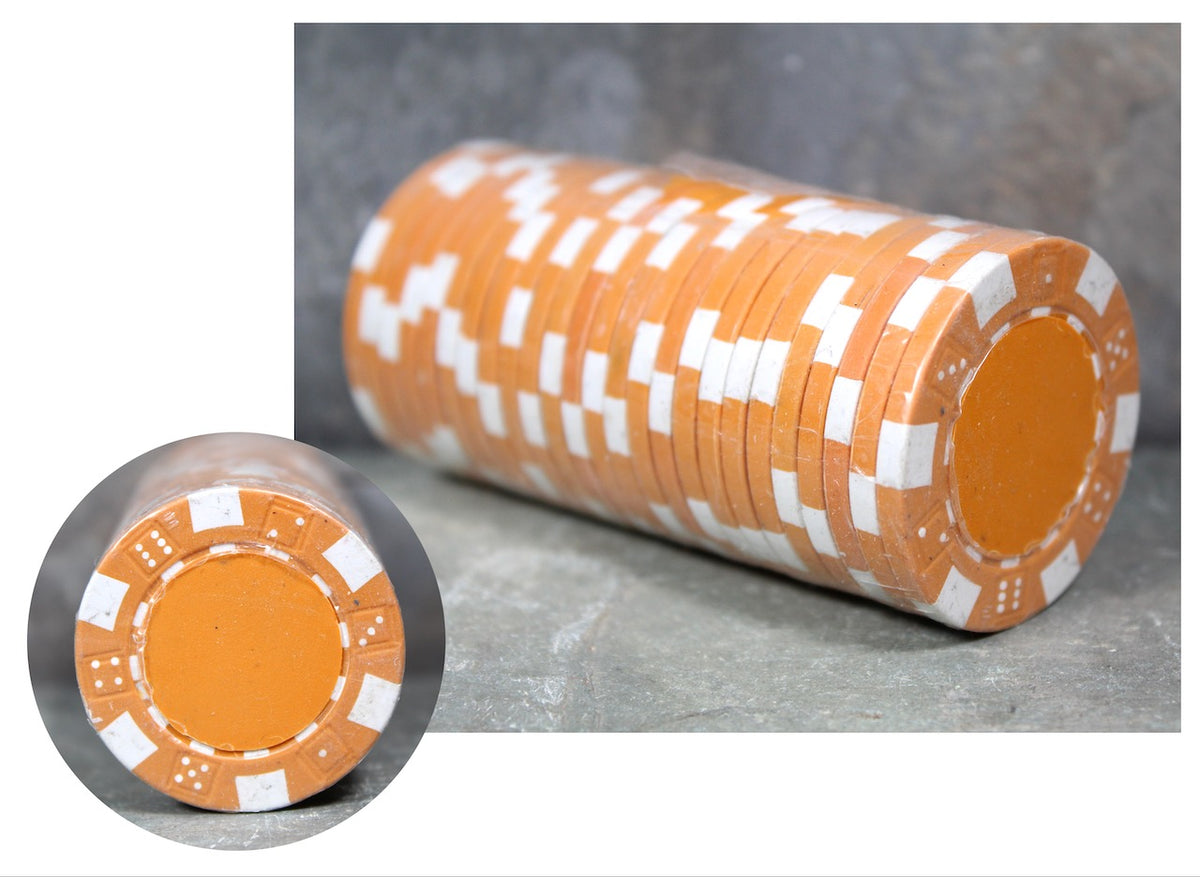 Stack of 25 Poker Chips | Your Choice of Color | Vintage Las Vegas | H ...