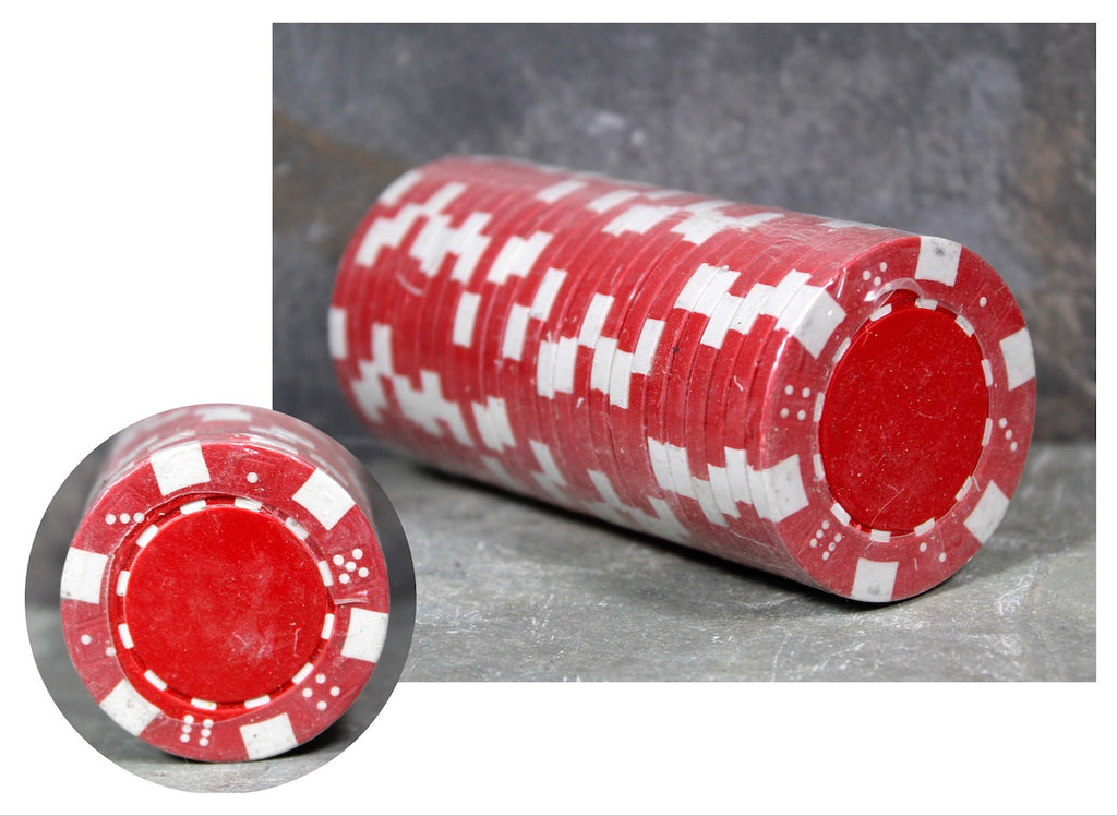 Stack of 25 Poker Chips | Your Choice of Color | Vintage Las Vegas | H ...