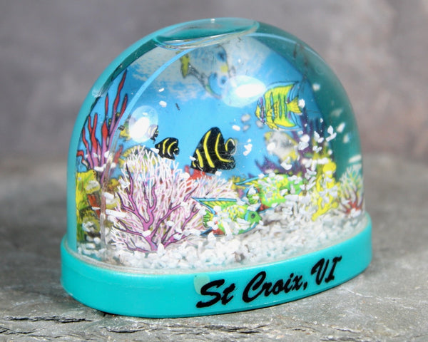 Vintage St. Croix Souvenir Snow Globe | 1970s St. Croix Snow Globe | Bixley Shop