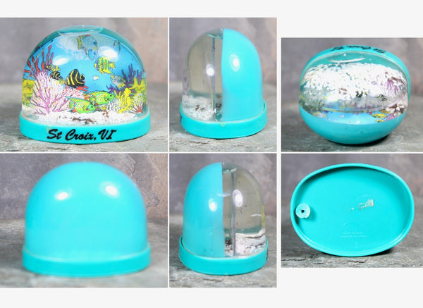 Vintage St. Croix Souvenir Snow Globe | 1970s St. Croix Snow Globe | Bixley Shop