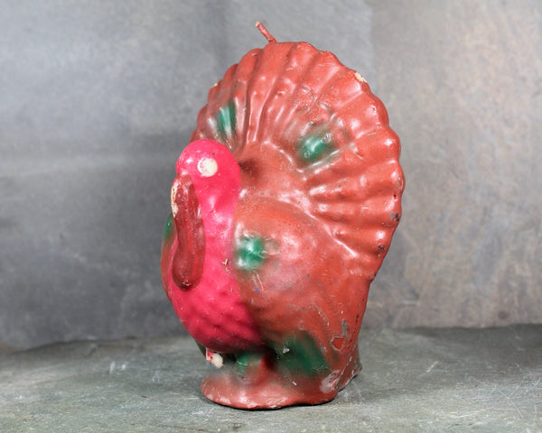 Vintage Turkey Candle | 1950s Vintage Thanksgiving Turkey Candle | Vintage Thanksgiving | Bixley Shop