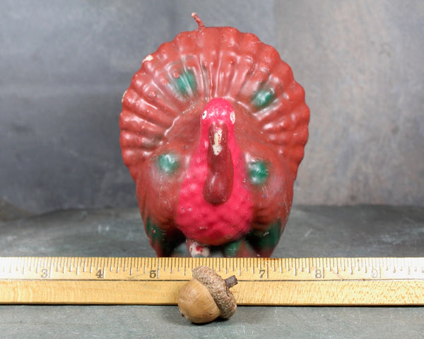 Vintage Turkey Candle | 1950s Vintage Thanksgiving Turkey Candle | Vintage Thanksgiving | Bixley Shop