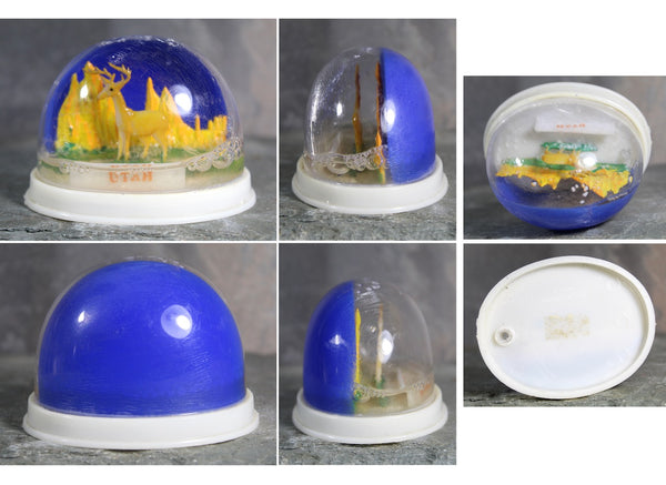 RARE! Vintage Salt Lake Temple Souvenir Snow Globe | 1970s Salt Lake City, Utah Snow Globe | Bixley Shop