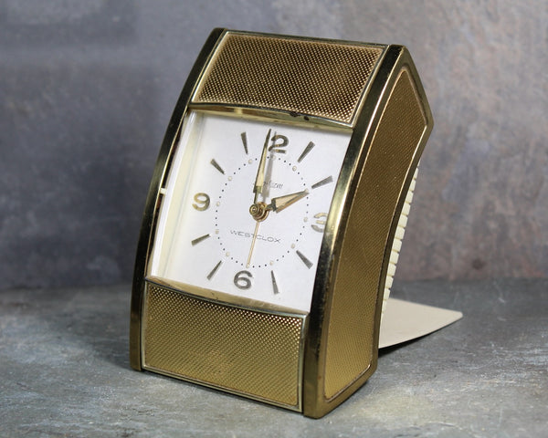 Vintage Westclox Wind Up Alarm Clock | Travel Alarm Clock | Duo-larm Clock | NOT WORKING | Bixley Shop