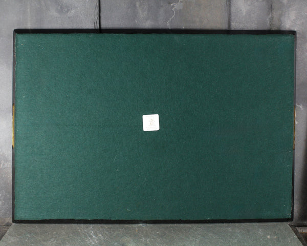 Vintage Lacquered Tray with Bird Design | Ebbels of England Lacquered Tray | Birds and Butterflies | Bixley Shop