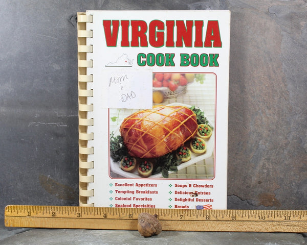 VIRGINIA Cookbook by Janice Therese Mancuso | Cooking Across America Series | 2004 | Bixley Shop