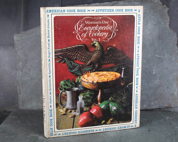 HOLD - Set of 3 Woman's Day Encyclopedia of Cookery, Volumes 1, 2 & 9 - 1965 Vintage Cookbooks - FIRST EDITION