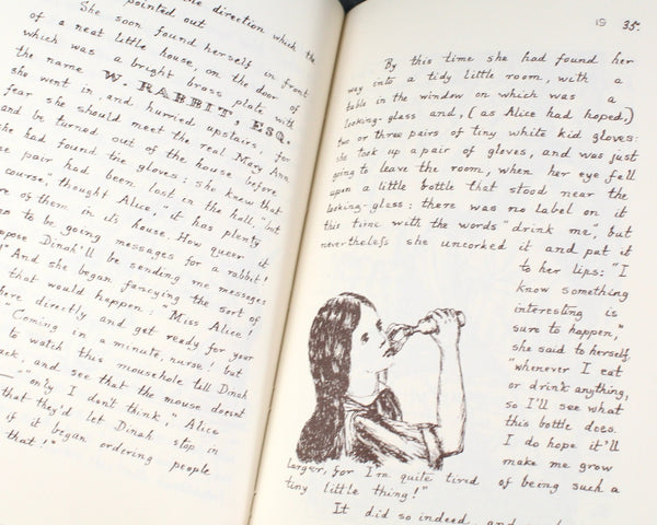 Alice's Adventures Under Ground: A Facsimile of the Original Lewis Carroll Manuscript | 1964 | Alice in Wonderland Memorabilia