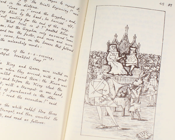 Alice's Adventures Under Ground: A Facsimile of the Original Lewis Carroll Manuscript | 1964 | Alice in Wonderland Memorabilia