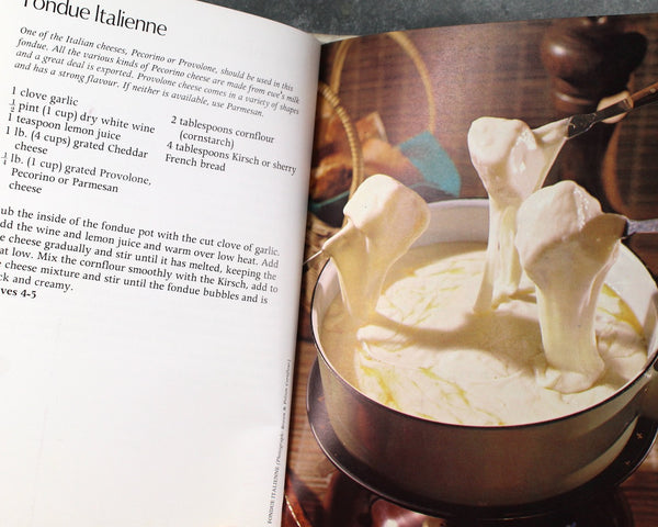 Fondue & Table Top Cookery by Marion Howells | 1971 Vintage Cookbook | FIRST EDITION | Mid-Century Fondue Cookbook