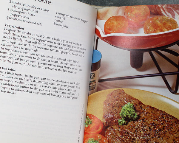 Fondue & Table Top Cookery by Marion Howells | 1971 Vintage Cookbook | FIRST EDITION | Mid-Century Fondue Cookbook