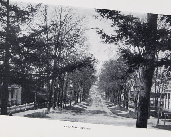 GREENFIELD, MASSACHUSETTS 150th Anniversary Souvenir Photo Book | 1903 Antique Souvenir Book | Antique New England