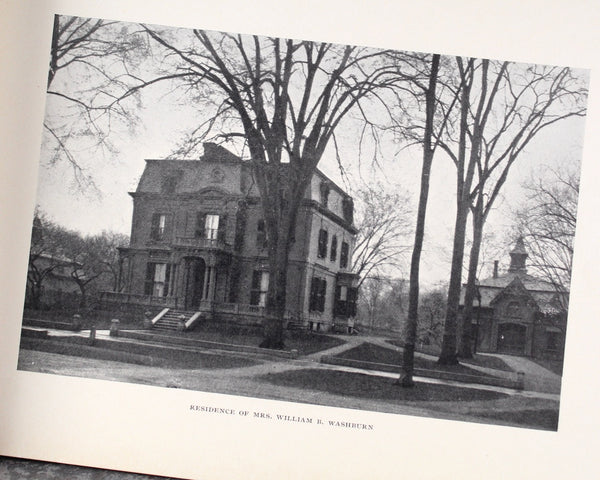 GREENFIELD, MASSACHUSETTS 150th Anniversary Souvenir Photo Book | 1903 Antique Souvenir Book | Antique New England