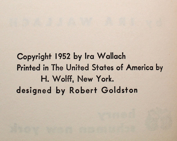 Hopalong-Freud Rides Again: Another Literary Ambush by Ira Wallach | 1952 FIRST EDITION | Comedy