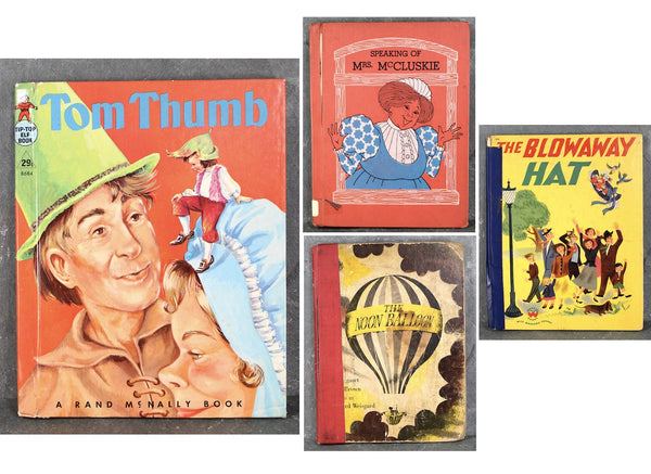 Instant Picture Book Library - Set of 16 Vintage Picture Books for Read-to-Me Time | Homeschoolers | Bedtime Stories | Classic Kid Lit