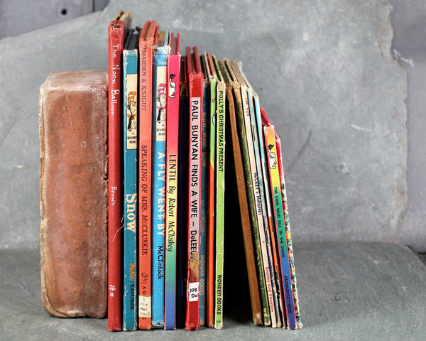 Instant Picture Book Library - Set of 16 Vintage Picture Books for Read-to-Me Time | Homeschoolers | Bedtime Stories | Classic Kid Lit