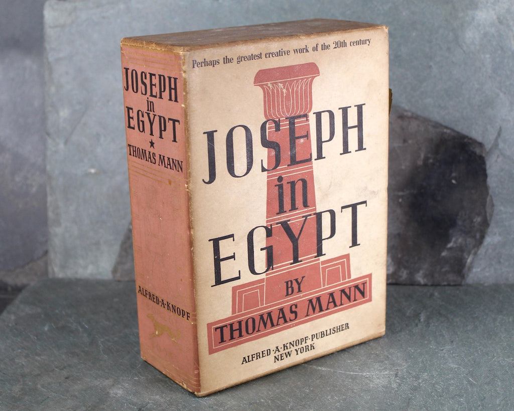 Joseph in Egypt by Thomas Mann, 1938 FIRST EDITION/Sixth Printing
