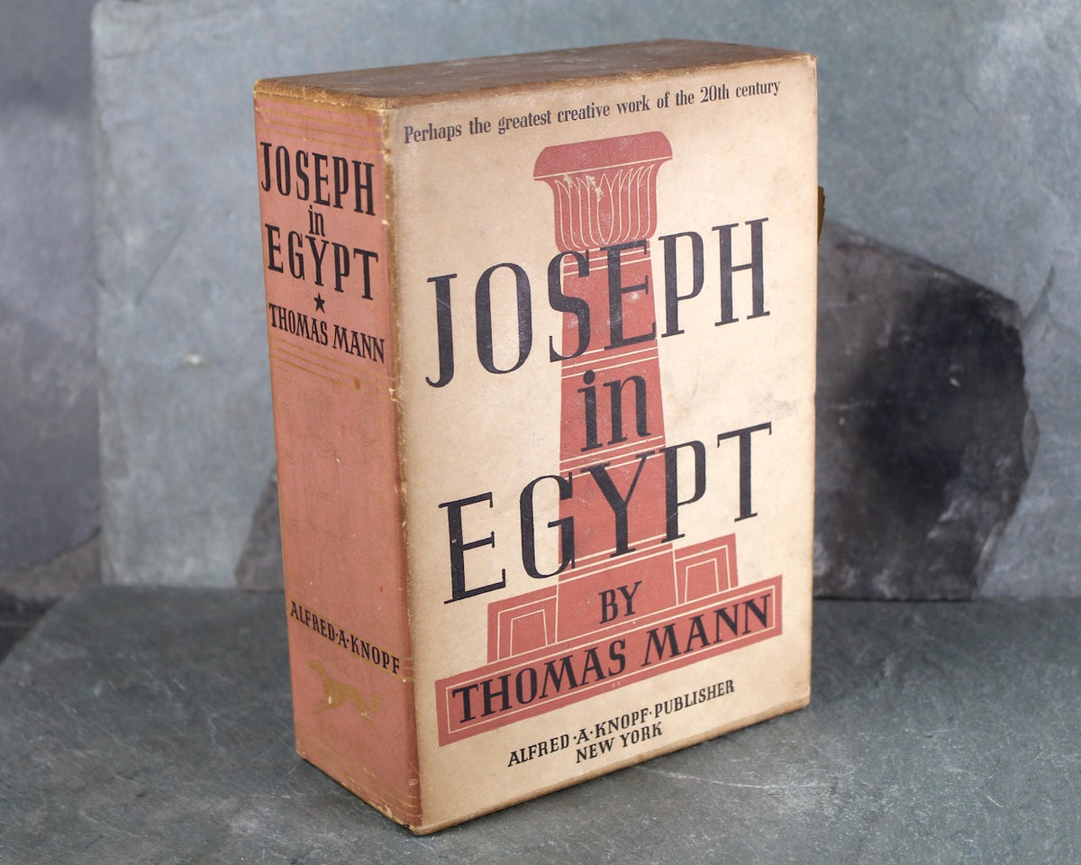 Joseph in Egypt by Thomas Mann | 1938 FIRST EDITION/Sixth Printing | A ...