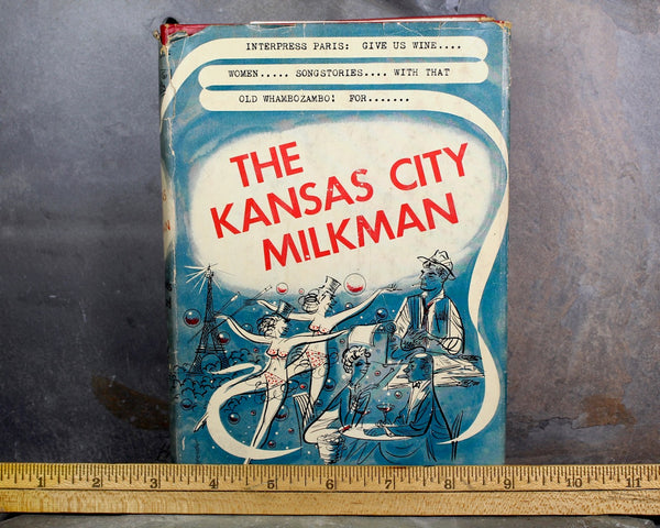 The Kansas City Milkman by Reynolds Packard - 1950 FIRST EDITION Vintage Novel - Kansas City