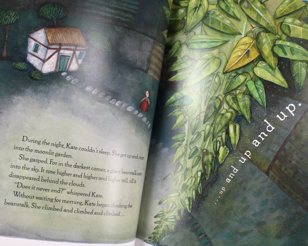 Kate & the Beanstalk | 2000 AUTOGRAPHED, FIRST EDITION | Written by Mary Pope Osborne | Illustrated by Giselle Potter