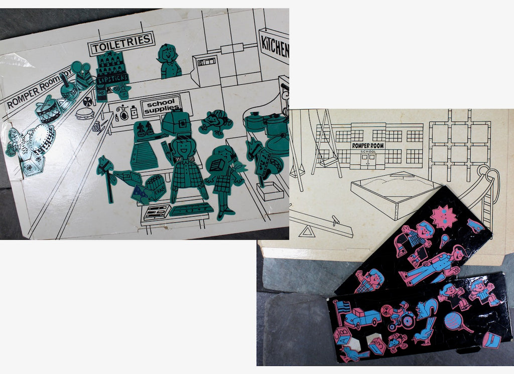 Colorforms 1960s kitchen cheap