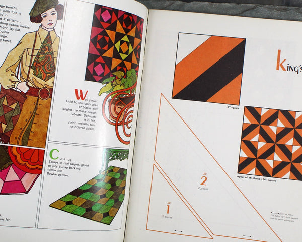 ROTATE - 1970 Modern Patchwork by Rachel Martens | Countryside Press | Quilt Pattern Book