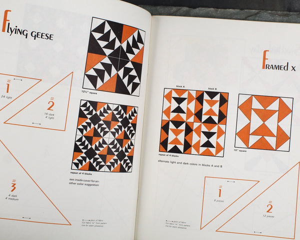 ROTATE - 1970 Modern Patchwork by Rachel Martens | Countryside Press | Quilt Pattern Book