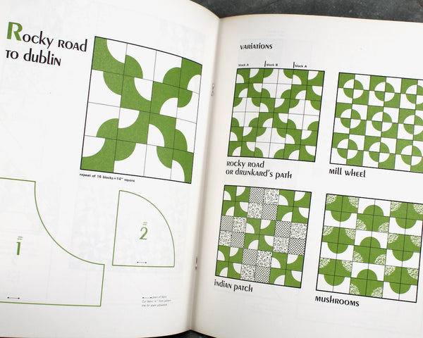 ROTATE - 1970 Modern Patchwork by Rachel Martens | Countryside Press | Quilt Pattern Book
