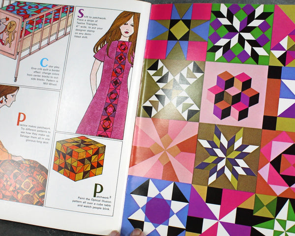 ROTATE - 1970 Modern Patchwork by Rachel Martens | Countryside Press | Quilt Pattern Book