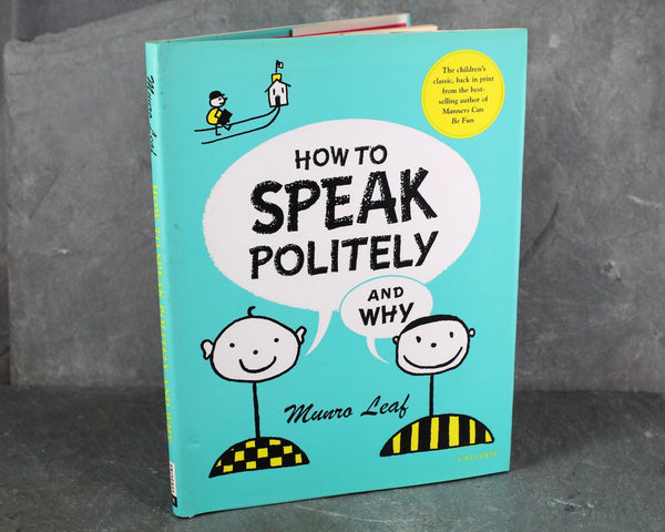 Munro Leaf Classics | How to Behave and Why and How to Speak Politely and Why | Set of 2 Social/Emotional Books for Young Children