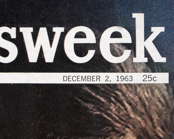 December 1963 Newsweek Magazines - The Kennedy Assassination - President Kennedy - President Johnson - JFK - LBJ