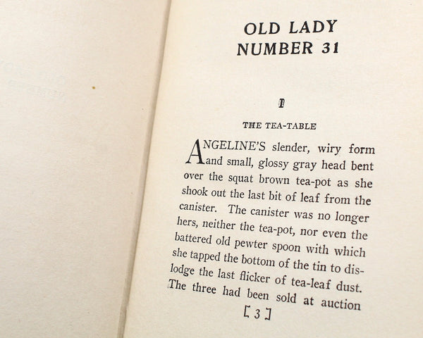 Old Lady Number 31 by Louise Forsslund, 1917 - Antique Classic Literature (original copyright 1909)