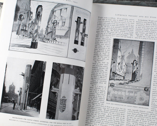 RARE! Pencil Points: A Journal for the Drafting Room | 17 Issues, 1931-1932 | Art Deco Architecture Magazine | 1930s Pencil Points