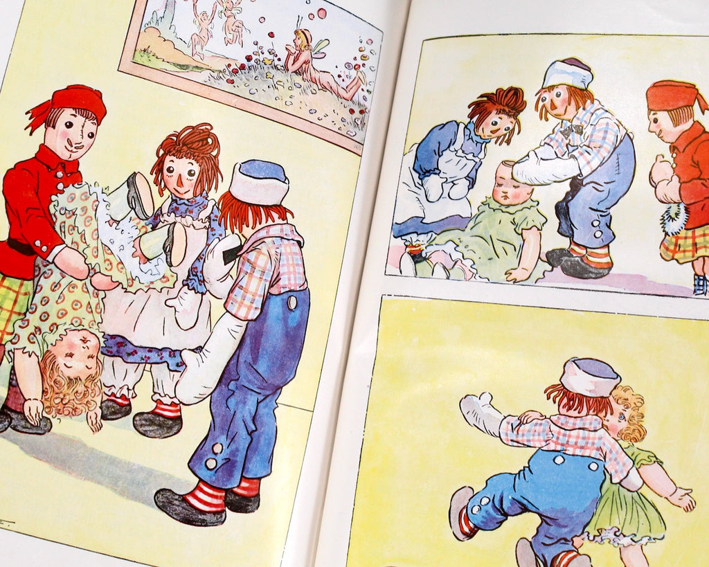 Raggedy Randy Raggedy Andy Stories by Johnny Gruelle | 1920 Introduction of Raggedy ...