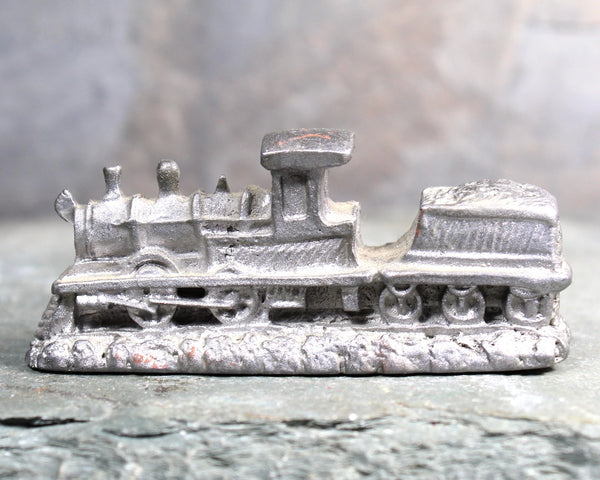 Vintage Die Cast Trains - Cast Lead Steam Engines - Set of 2 Vintage Train Toys