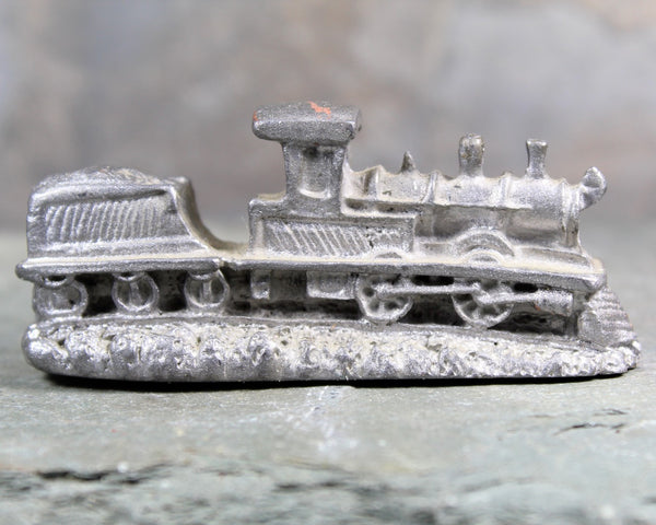 Vintage Die Cast Trains - Cast Lead Steam Engines - Set of 2 Vintage Train Toys