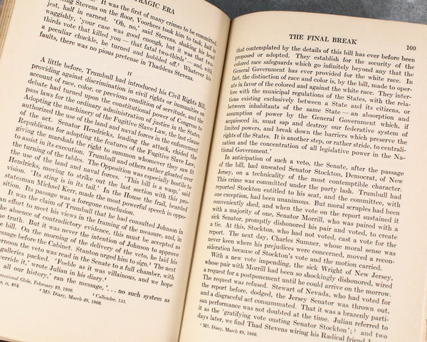 The Tragic Era: The Revolution After Lincoln by Claude G. Bowers | 1929 FIRST EDITION | Antique History Book | American Reconstruction