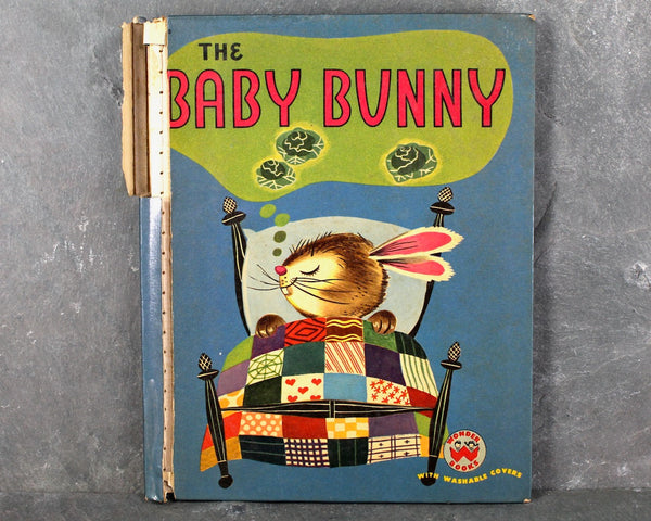 FOR BUNNY LOVERS! Set of 3 Bunny-Themed Vintage Picture Books from the 1950s/60s | Vintage Easter | Vintage Children's Books