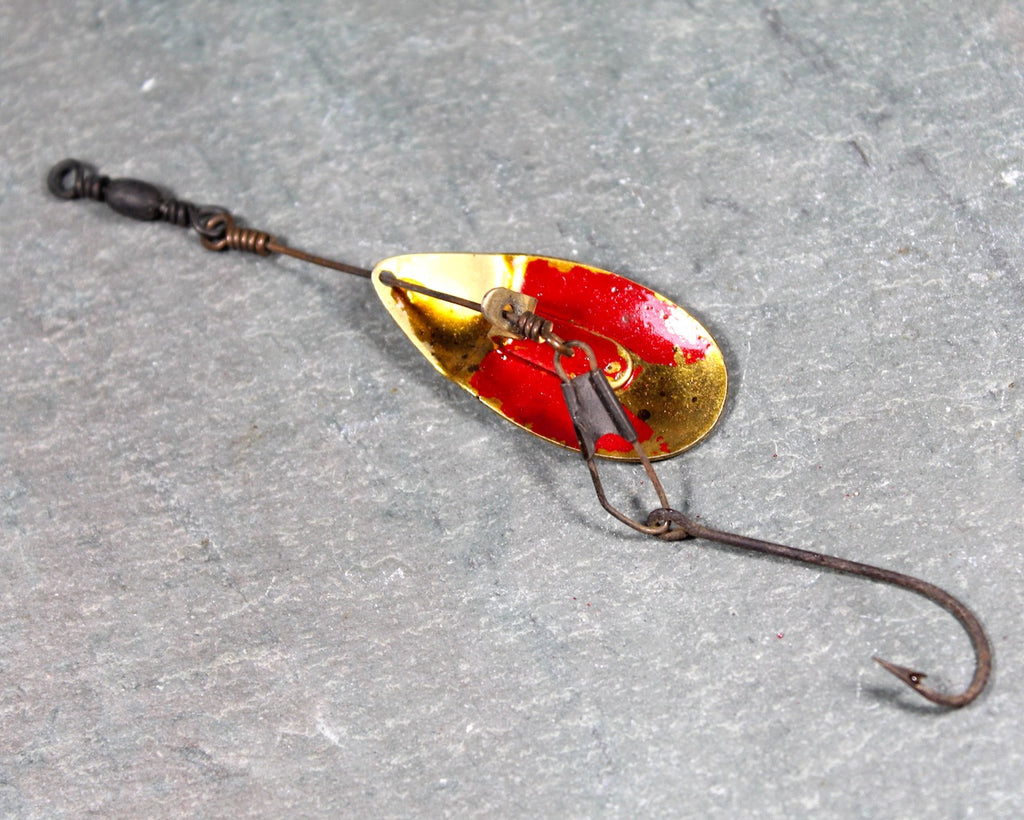Devon/McGinty-Style Vintage Cloth Wrapped Spinning Fishing Lures
