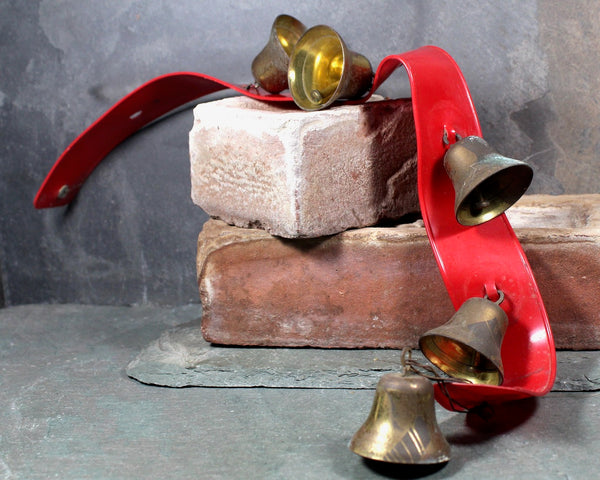 Vintage Christmas Sleigh Bells | Brass Bells for Holiday Decor | Circa 1950s | Mid-Century Sleigh Bells