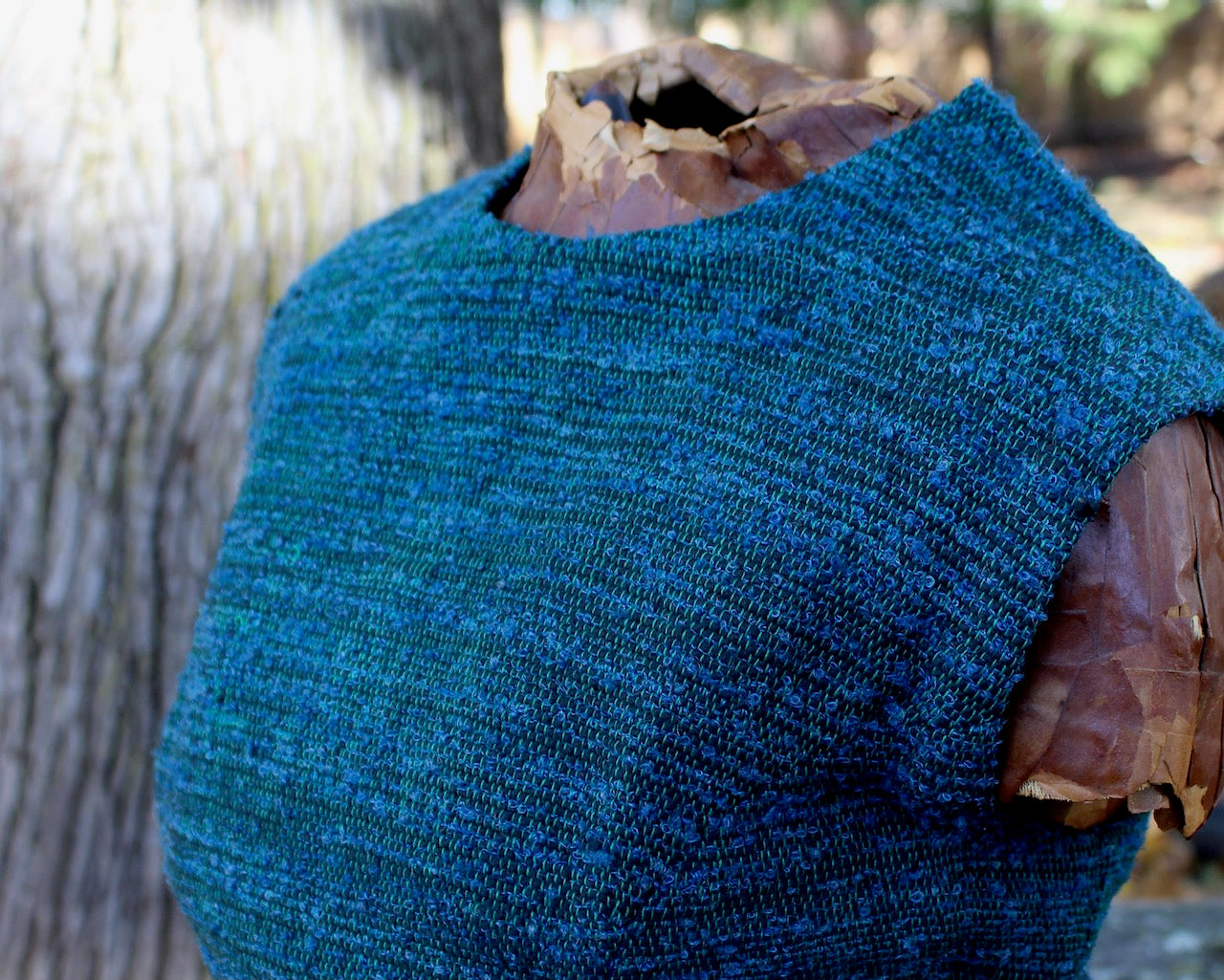 Vintage Tweed Sheath Dress - Teal, Jewel Toned Sheath Dress - Fully Lined - Size 6-8 - Holiday Party Dress