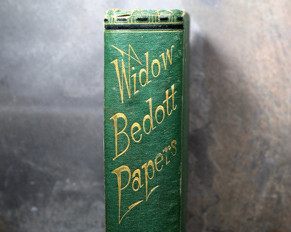 Widow Bedott Papers by Frances M. Whitcher, 1873